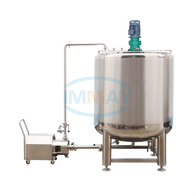 Tanque de mezcla de líquidos de circulación externa industrial