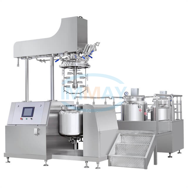 Máquina mezcladora de vacío de elevación hidráulica 300L para ungüento de crema 