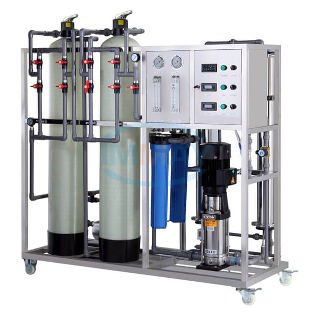 Planta de tratamiento de agua industrial 500L FRP 1 Stage RO
