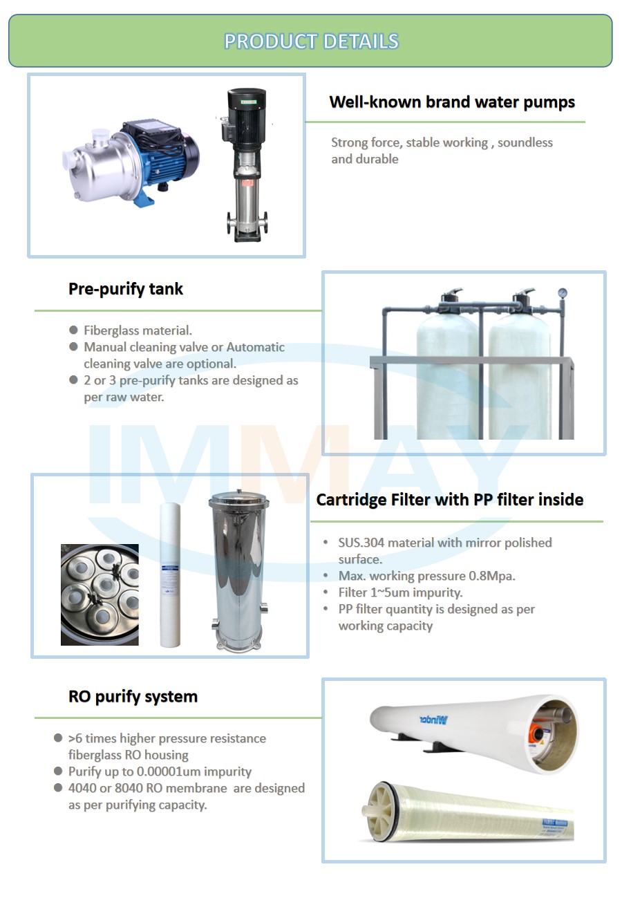 maquina industrial para hacer agua limpia